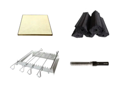 Charcoal, accessories Bertha